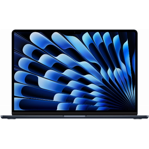 Apple MacBook Air 15" (M2, 8C CPU/10C GPU, 2023), 16 ГБ, 512 ГБ SSD, полуночный черный (Z18T000PP)